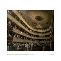 The Auditorium of the Old Castle Theatre By Gustav Klimt