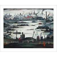 The Lake, 1937 By L.S Lowry