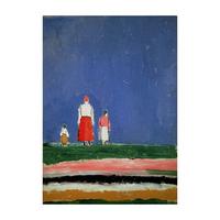 Three Figures By Kazimir Malevich