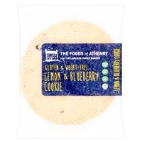 The Foods of Athenry Lemon & Blueberry Cookie 60g - 60 g, Blue