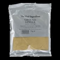 the vital ingredient ground ginger 75g 75g per 10g