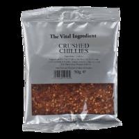 the vital ingredient crushed chillies 50g 50g per 10g