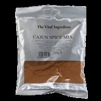 the vital ingredient cajun spice 100g 100g per 10g black