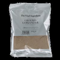 the vital ingredient ground coriander 100g 100g per 10g