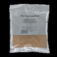 the vital ingredient ground cinnamon 75g 75g per 10g