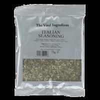 the vital ingredient italian seasoning 75g per 10g black