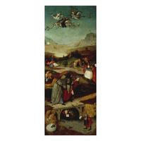 the flight and fall of st anthony by hieronymus bosch