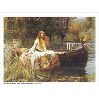 The Lady of Shalott By John Waterhouse