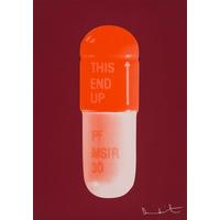 the cure sienna redtangerinelight tangerine by damien hirst