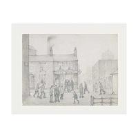The Post Office, 1926 By L.S Lowry