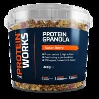 The Protein Works Protein Granola Super Berry 400g - 400 g