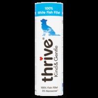 thrive kind gentle 100 white fish dog treats 15g 15g white