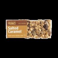 thanks for franks hand baked granola bars salted caramel 55g 55g