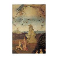 The Fall of Angels and Creation of Eve By Hieronymus Bosch