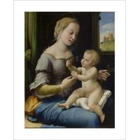 The Madonna of the Pinks By Raphael