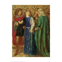 The First Madness of Ophelia By Dante Gabriel Rossetti