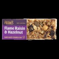 thanks for franks granola bar flame raisin hazelnut 55g 55g