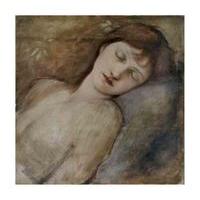 The Sleeping Princess By Edward Burne-Jones