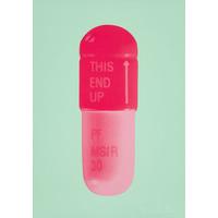 The Cure - Mint Green/Desire/Orchid Pink By Damien Hirst