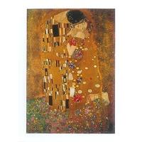 The Kiss (foil embossed) By Gustav Klimt