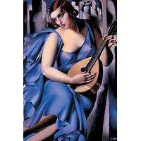 the musician by tamara de lempicka