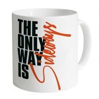 the only way is sideways mug