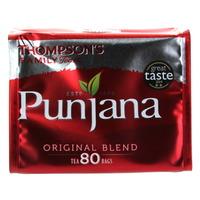 Thompsons Punjana Tea Bags 80 Per Pack