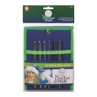 the crochet dude aluminium crochet hook set