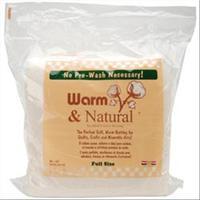 The Warm Company Warm & Natural Cotton Batting - 90 x 96 207773