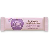 the food doctor fig mango wholesome bar 35g