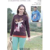 The Sirdar Rudolph Sweater in Sirdar Country Style DK (7118)