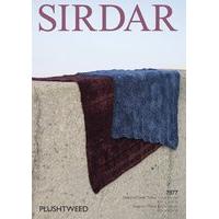 Throws in Sirdar Plushtweed (7877)