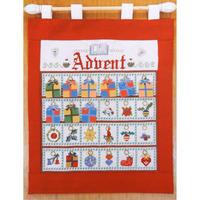 The Advent Calendar Cross Stitch Kit by Jane Greenoff 250170