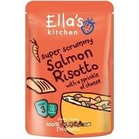 THREE PACKS of EllaS Kitchen - Baby Organic Salmon - Stage 3 190g x 7