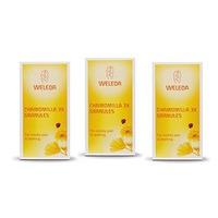 THREE PACKS of Weleda Chamomilla 3x Granules