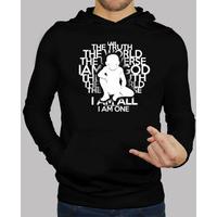 the truth - white version - hoodie