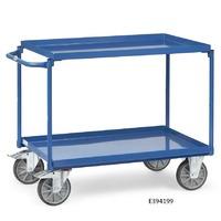 Three Tray Steel Workshop Cart 850 x 500mm - 400kg Capacity