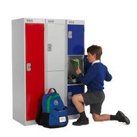 Three Quarter Height 3 Door Locker 1382h x 450w x 450d