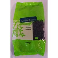 ths organic raisins 500gr