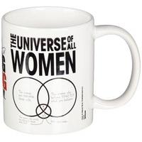The Big Bang Theory 1-piece Ceramic Universe Of All Women Mug