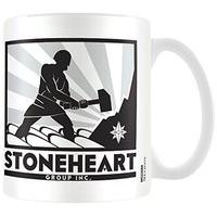 the strain stoneheart ceramic mug in presentation box