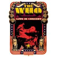 the who live in concert postcard