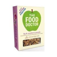 The Food Doctor Cereal Fig Cranberry Granola 425g
