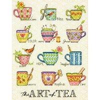 The Art Of Tea Counted Cross Stitch Kit-9\