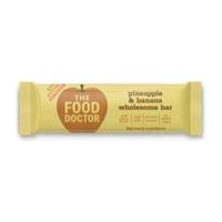 The Food Doctor Food Bar Pineapple &amp; Banana Bar 35g