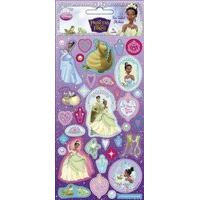 the princess and the frog foil sticker pack sticker style