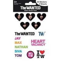 The Wanted Glitter Stickers , 11x18cm