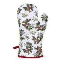 the holly the ivy oven glove