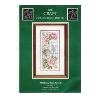 The Craft Collection Counted Cross Stitch Kit Roses at the Gate