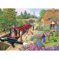The Lock Keepers Cottage 1000 Jigsaw Puzzle